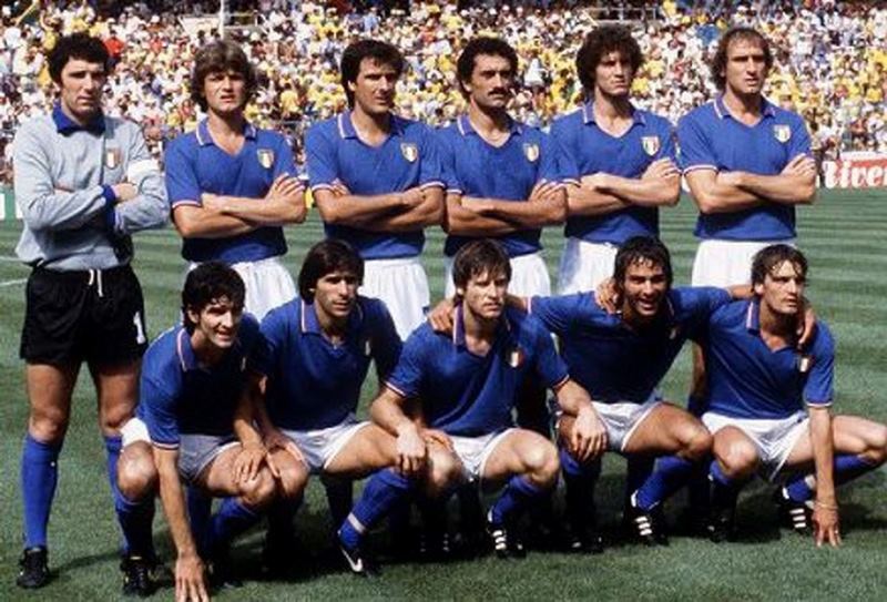 Đội tuyển Ý dưới sự chỉ đạo của HLV Enzo Bearzot 